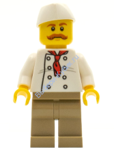 Минифигурка Лего Сити - Продавец хот-догов cty0655