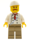 Минифигурка Лего Сити - Продавец хот-догов  cty0655
