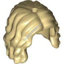 Деталь Лего Парик Минифигурки Цвет Песочный