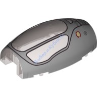 Деталь Лего Лобовое Стекло 10 х 6 х 3 Пузыревидное С Принтом Цвет Прозрачно-Коричневый