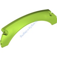 Деталь Лего Техник Панель #40 Крыло Для Автомобиля 15 х 2 х 5 Цвет Лайм