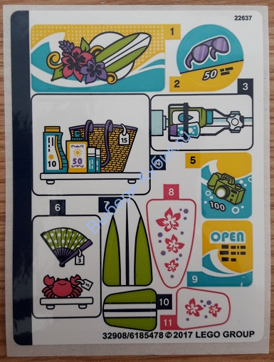 Наклейки К Набору Лего 41315 - (32908/6185478)