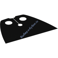 Деталь Лего Плащ Короткий Цвет Черный