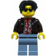 Минифигурка Лего Сити Гонщик cty1852