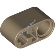 Деталь Лего Техник Бим 1 х 2 Толстый С Отверстиями Для Пина И Оси Цвет Темно-Песочный