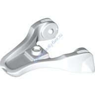 Деталь Лего Голова Дракона Эльфы Нижняя Челюсть Цвет Белый