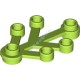 Деталь Лего Листья 4 х 3 Цвет Лайм