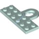 Деталь Лего Пластина 2 х 6 С Муфтой Цвет Светлая Аква