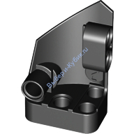 Деталь Лего Техник Панель # 2 Малая Гладкая Короткая Сторона B Цвет Черный