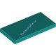 Деталь Лего Плитка 2 х 4 Цвет Темно-Бирюзовый