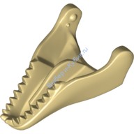 Деталь Лего Голова Тираннозавра Рекса Нижняя Челюсть Цвет Песочный