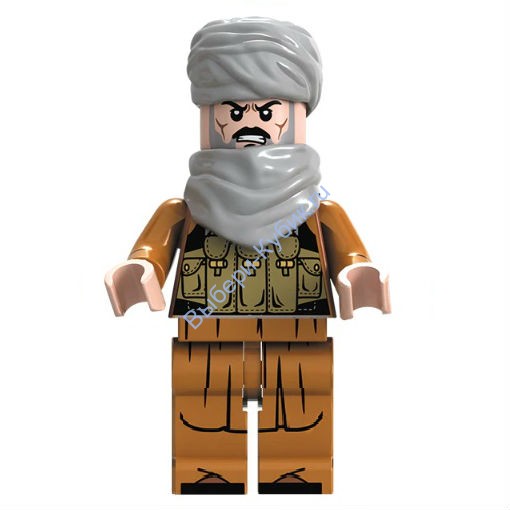 Деталь Аналог Совместимый С Лего Афганский душман 2