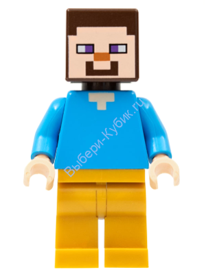 Минифигурка Лего Майнкрафт Стив