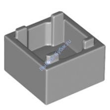 Деталь Лего Контейнер 2 x 2 x 1 Цвет Светло-Серый