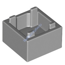 Деталь Лего Контейнер 2 x 2 x 1 Цвет Светло-Серый
