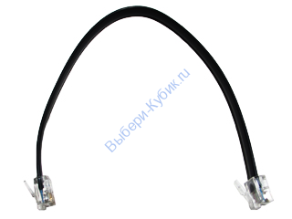 Деталь Лего Техник Соединительный Кабель Данных Mindstorms Nxt 25См Цвет Черный