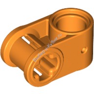 Деталь Лего Техник Коннектор Перпендикулярный Цвет Оранжевый
