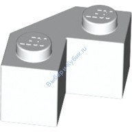 Деталь Лего Кубик Модифицированный Угловой 2 х 2 Цвет Белый