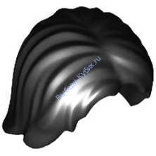 Деталь Лего Парик Цвет Черный