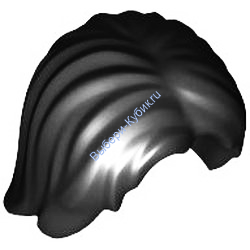 Деталь Лего Парик Цвет Черный