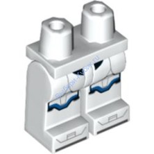 Деталь Лего Ноги С Рисунком Цвет Белый