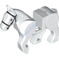 Деталь Лего Лошадь Цвет Белый