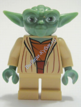 Минифигурка Лего Звездные Войны - Йода - Войны клонов