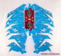 Деталь Лего Пластиковые крылья дракона и флаги ледяного императора лист из 4 штук Ниндзяго 70678 - (58011/6268531)