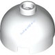 Деталь Лего Кубик Круглый 2 х 2 Верх Купола Цвет Белый