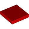 Плитка 2 х 2 С Желобком, Цвет: Красный