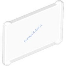 Деталь Лего Стекло 1 x 3 x 2 Цвет Прозрачный