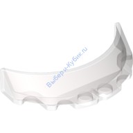 Деталь Лего Лобовое Стекло 3 х 6 х 1 Изогнутое Цвет Прозрачно-Коричневый