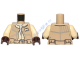 Деталь Лего  Торс  Rebel Цвет Темно- Песочный