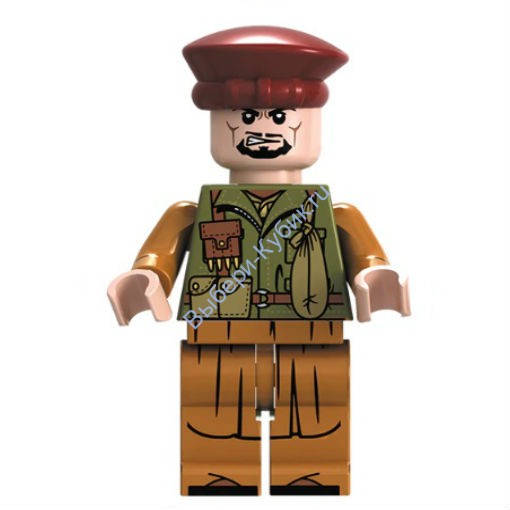 Деталь Аналог Совместимый С Лего Афганский душман 1