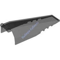 Деталь Лего Лобовое Стекло 10 x 4 x 2 С Ручкой-Перекладиной Цвет Прозрачно-Черный