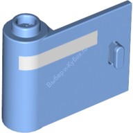 Деталь Лего Дверь 1 х 3 х 2 Левая Цвет Голубой