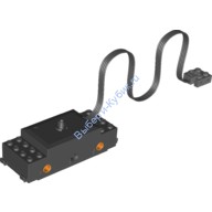 Деталь Лего Техник Мотор Для Поездов Цвет Черный