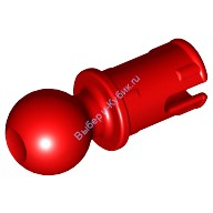 Деталь Лего Техник Пин Фрикционный С Шаром Цвет Красный