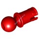 Деталь Лего Техник Пин Фрикционный С Шаром Цвет Красный