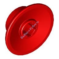 Деталь Лего Колесо Поезда Малое Отверстие Для Дисков С Пин Держателем Цвет Красный