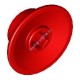 Деталь Лего Колесо Поезда Малое Отверстие Для Дисков С Пин Держателем Цвет Красный