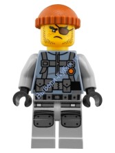 Минифигурка Лего Ниндзяго- Shark Army Thug - Large Knee Plates