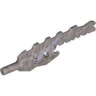 Деталь Лего Меч С Зазубренным Лезвием И Ручкой Цвет Перламутрово-Светло-Серый