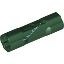 Деталь Лего Техник Осевой Коннектор 3L Цвет Темно-Зеленый