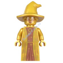 Минифигурка Лего Гарри Поттер Профессор Минерва Макгонагалл Professor Minerva McGonagall, 20th Anniversary Pearl Gold