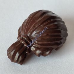 Деталь Лего Парик Цвет Темно-Коричневый