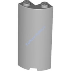 Деталь Лего Цилиндр Четверть 2 х 2 х 5 Цвет Светло-Серый