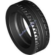 Деталь Лего Шина 43.2 x 14 Цвет Черный