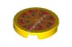 Деталь Лего Плитка Круглая 2 х 2 Пицца Цвет Желтый