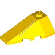 Деталь Лего Клин 4 х 2 Тройной Левый Цвет Желтый